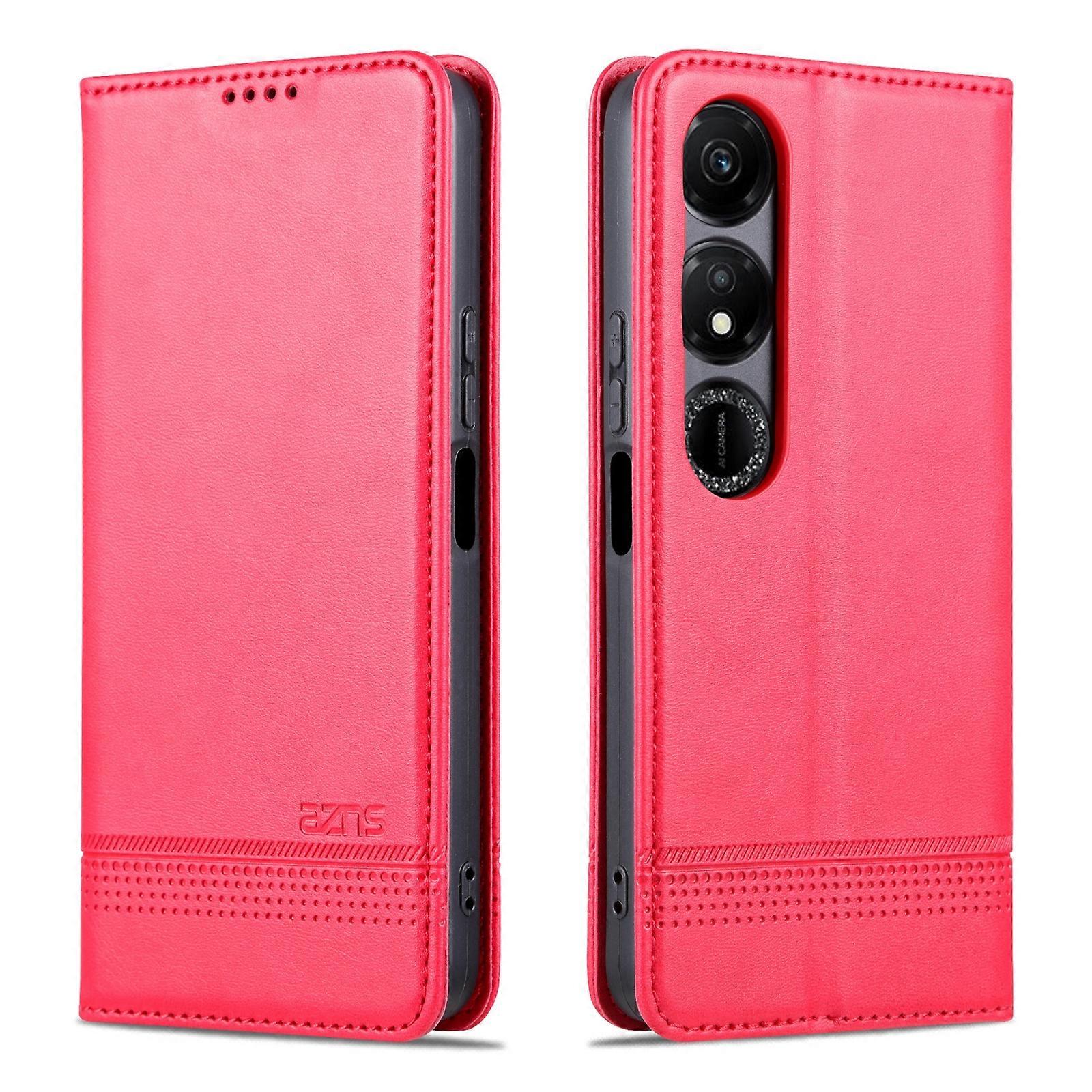 Magnetic Calf Texture Case For Honor Play 40