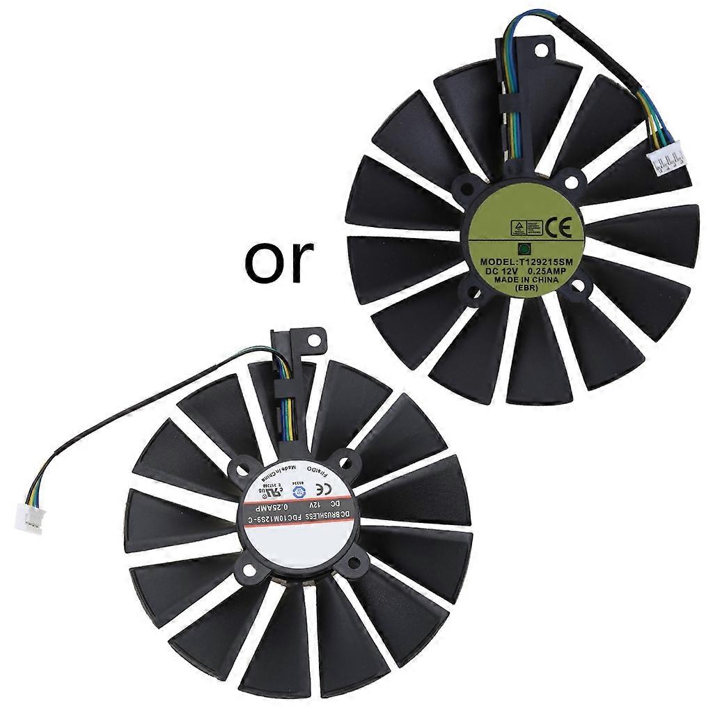Graphics Video Card Cooling Fan Replacement forAsus RX470 RX570