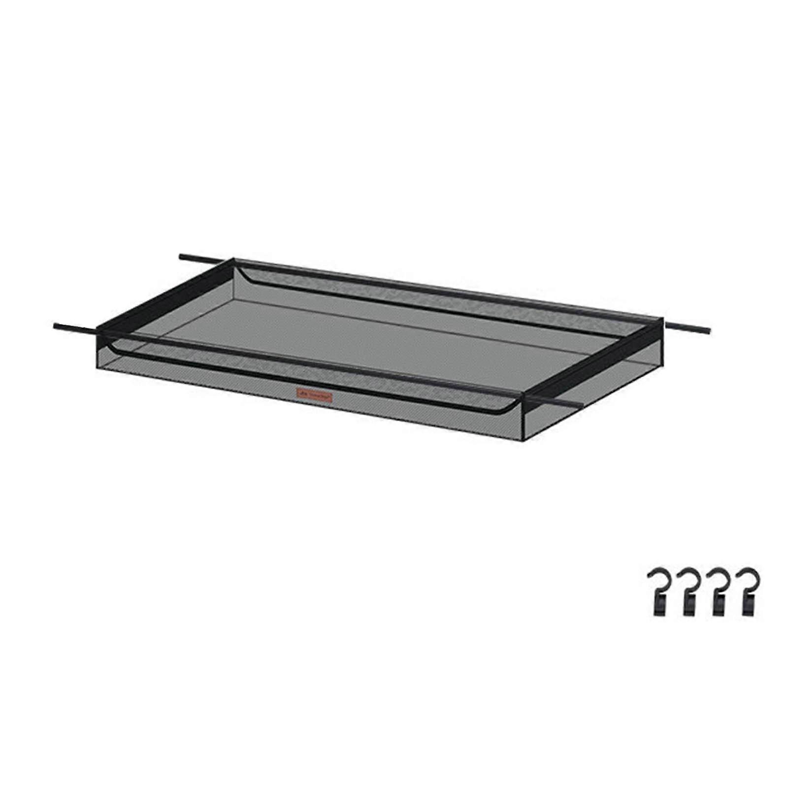  Outdoor Rack Storage Mesh Bag Camping Tableware Organizer Portable Cookware Hanger