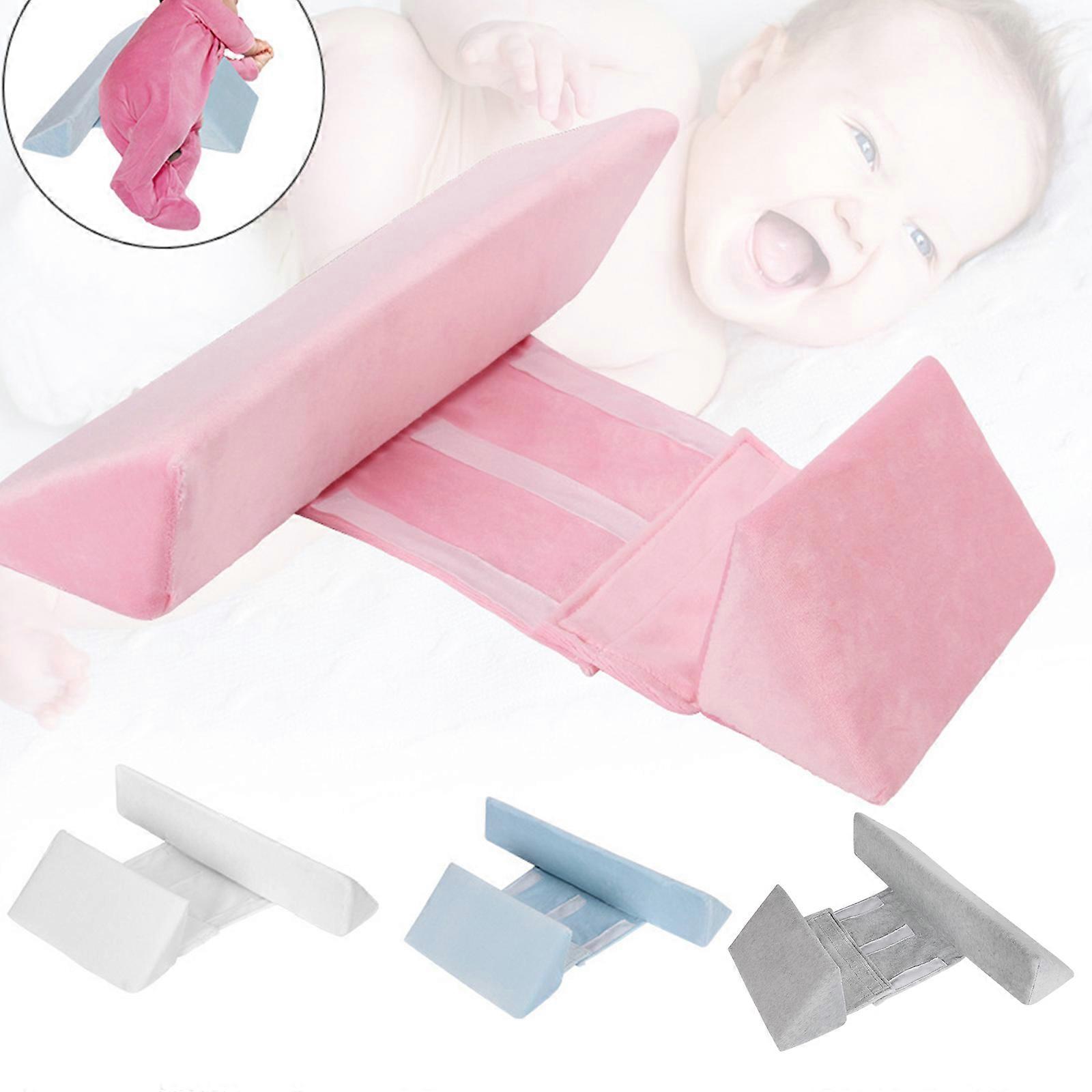 Nyfødt baby forme styling pute anti-rollover side sovepute trekant