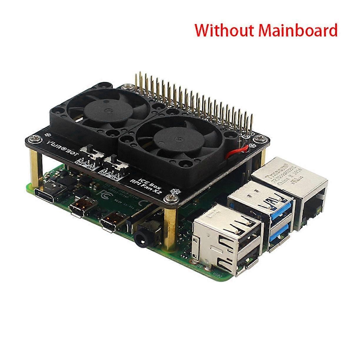 Dual Fan Module for Heatsink Fan Expansion Board Development Board with LDE Ambient Light Module