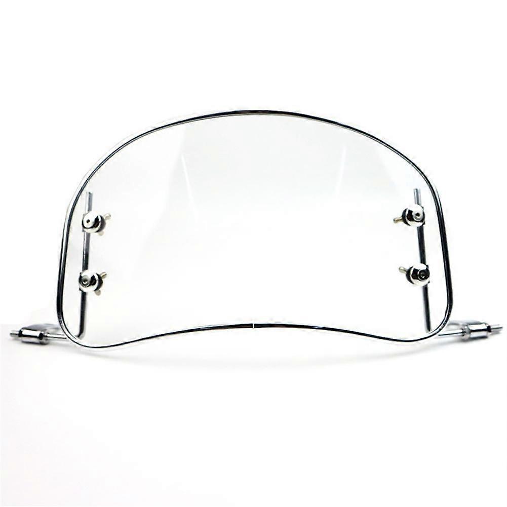 Retro Motorcycle Windshield Headlight Wind Deflector Windscreen Universal Modified Accessories For Scooter E-bike Windshields