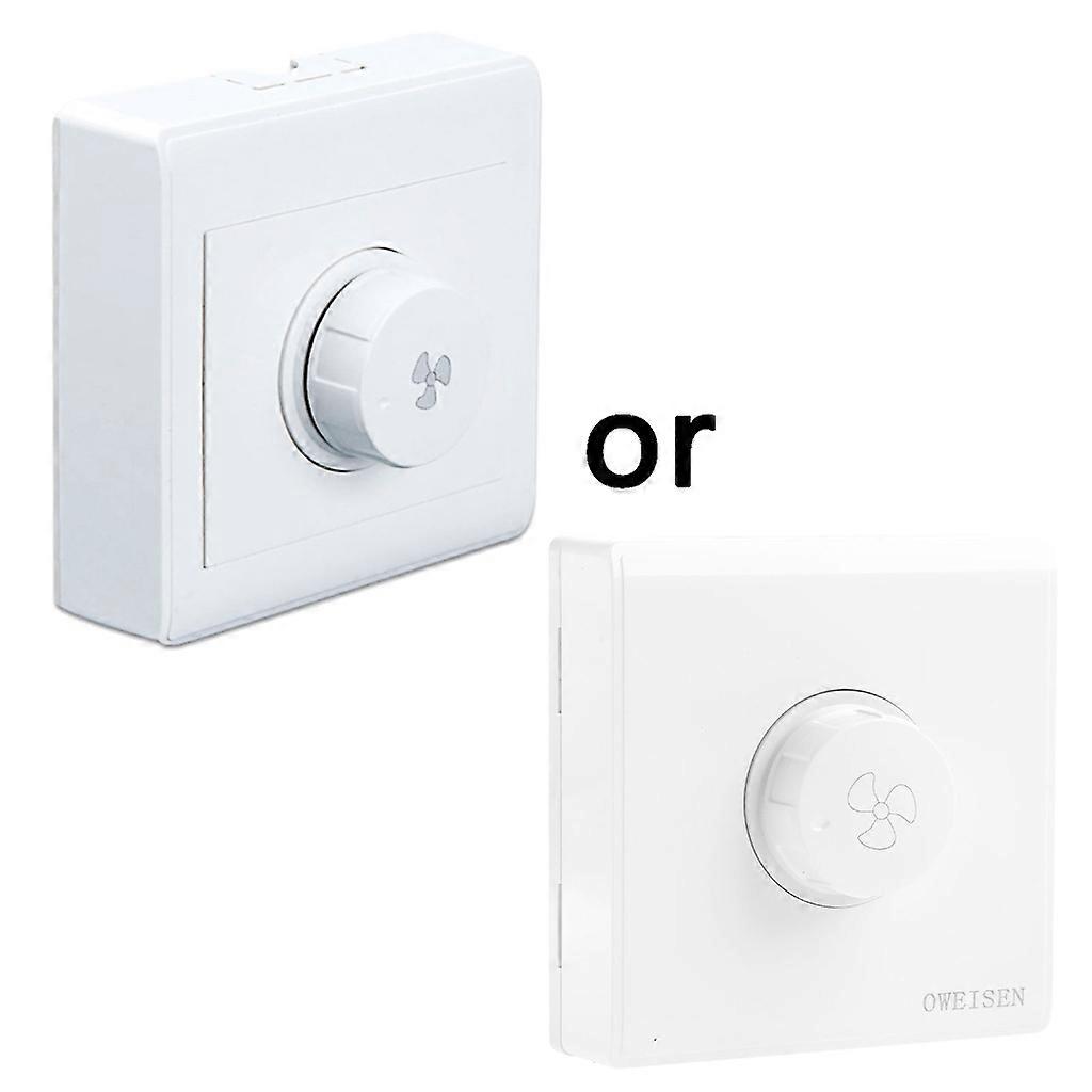 Variable Fan Control Switch Stepless Speed Dimmer Adjustable Rotary Switch