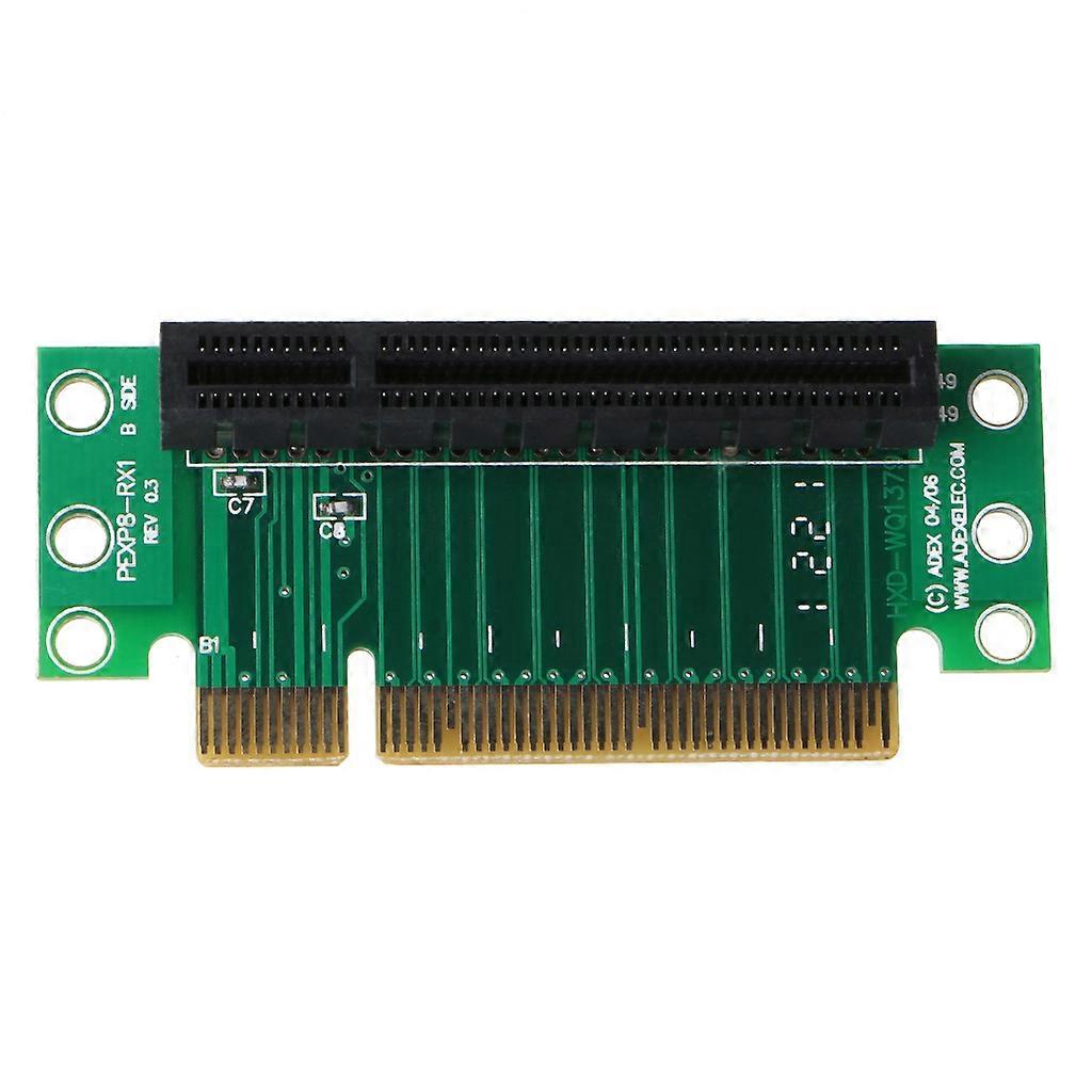 PCI-Express 8X Riser Card Adapter 1U Height Computer Server PCIe Socket Adapter