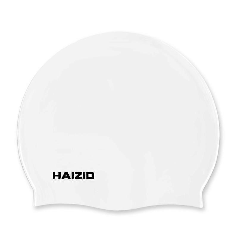 Unisexs Swim Cap,white