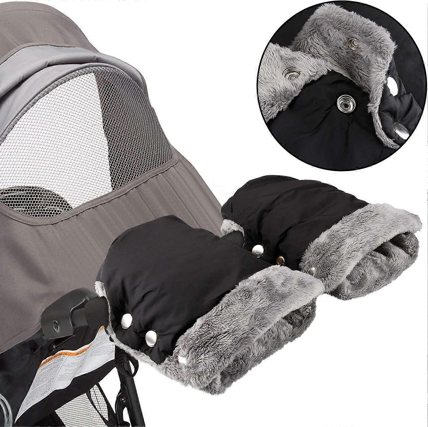 Stroller Fleece Hand Muff Pushchair Gloves