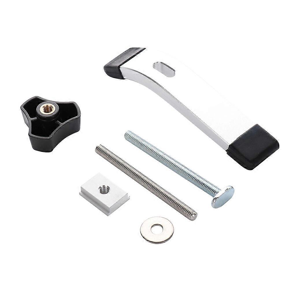 100% New Upgraded Mini T-tracks Slot Woodworking Clamp Set with T-Screw and T-Slider; for Metalworking and Woodworking Applications (M8 Thread Size)