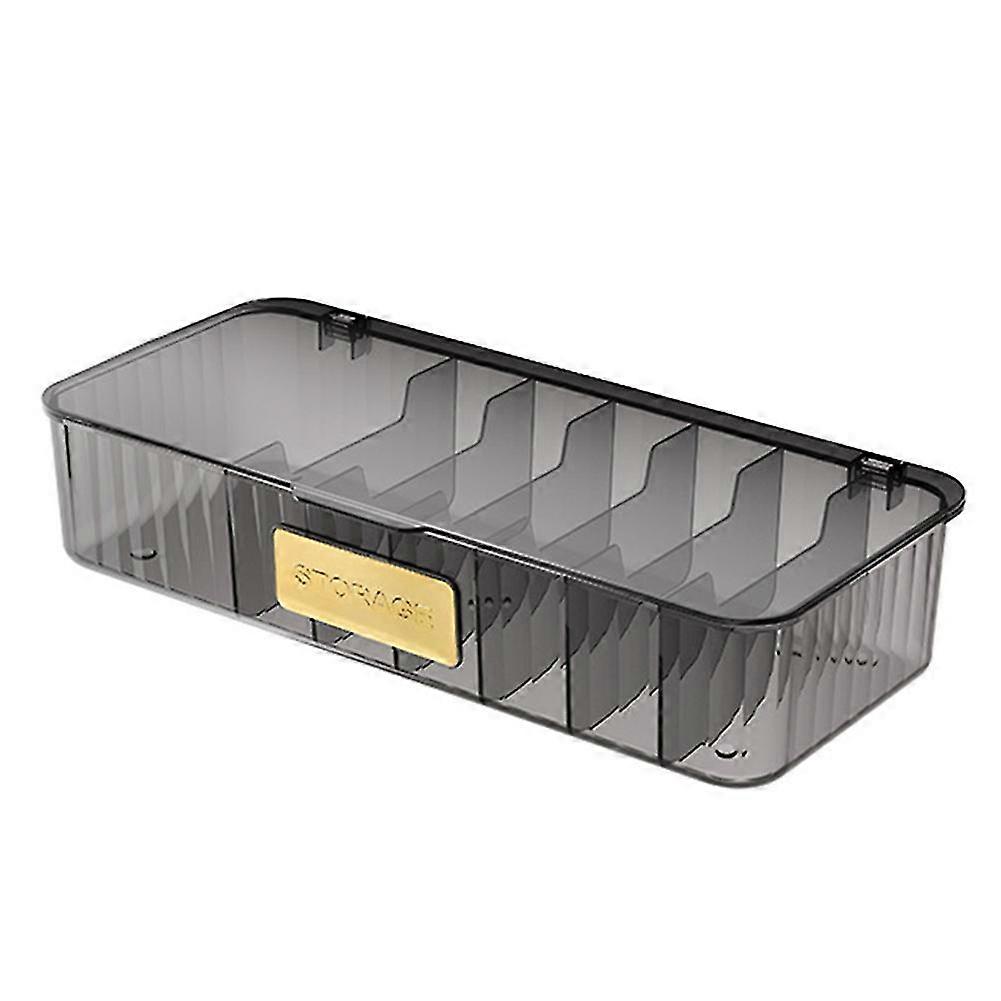 Data Cable Storage Box Multi-grid Data Cable Storage Case With Dustproof Lids For Usb Data Cable