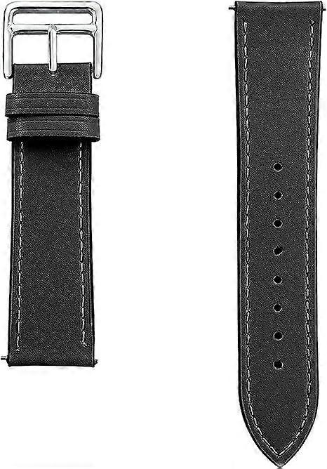 22mm Strap Quick Release Leather Strap Microfiber Reinforced Leather Strap Easy Strap Replacement