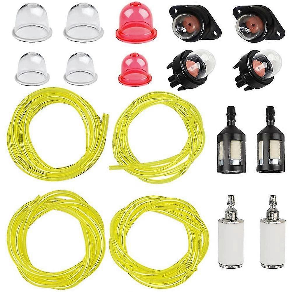 4 Size 4-Feet-Long Fuel Line Gas Hose Tube for Weedeater String Trimmer Chainsaw Blower