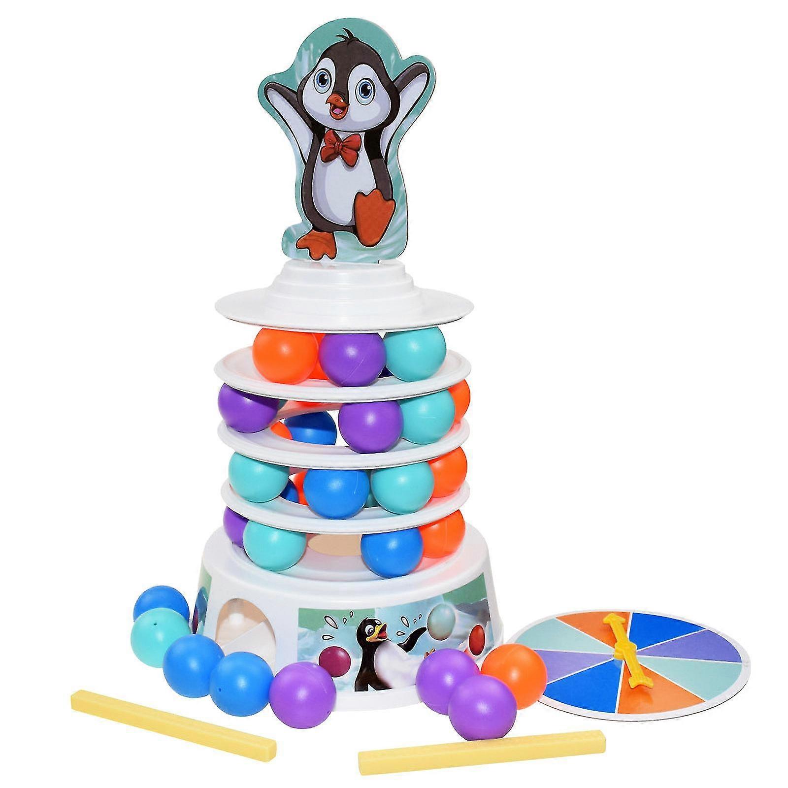 Penguin Ski Ball Parent-child Multiplayer Interactive Game Track Board Game