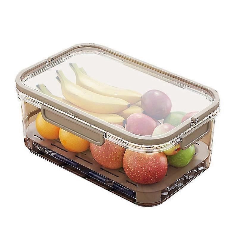 Portable Refrigerator Fresh-keeping Box,large-capacity Portable Crisper With Handle,fruit Storage C