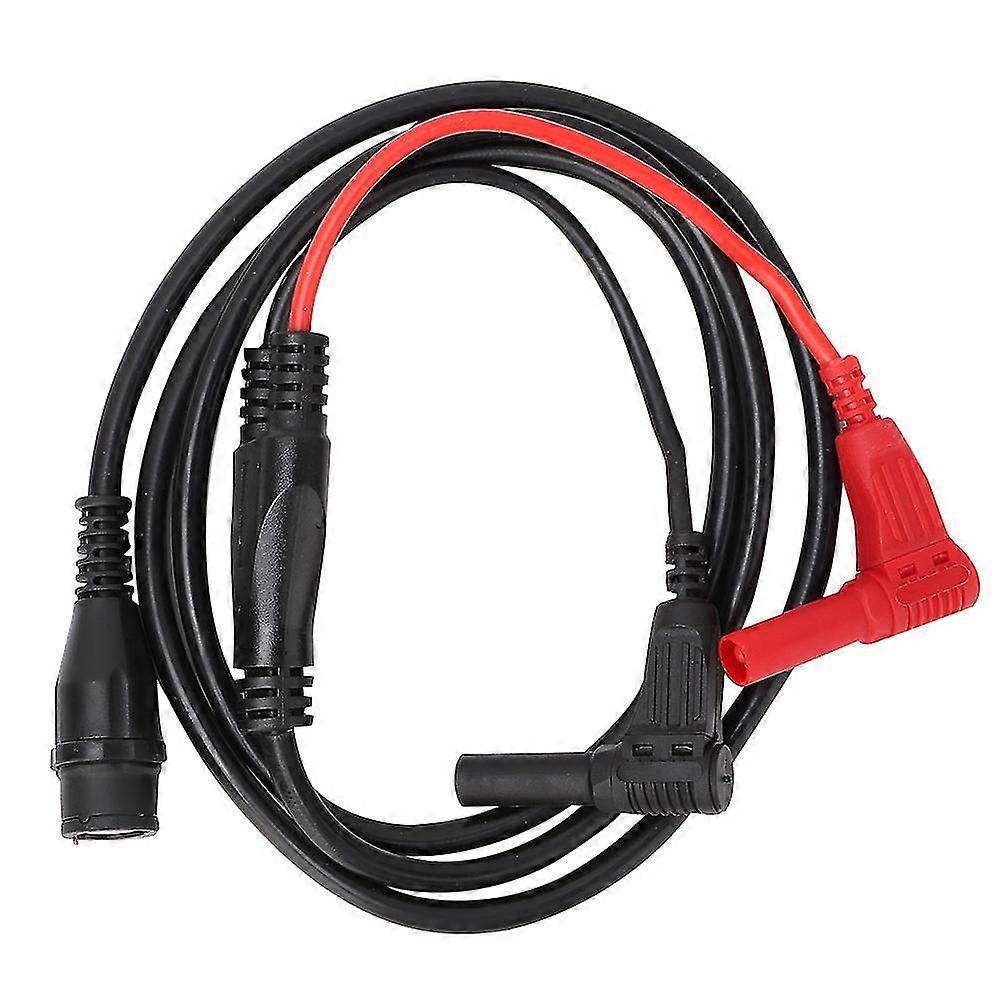 100cm P1207 Coaxial Cable Oscilloscope Test Lead BNC Male Plug to Right Angle Banana Plug