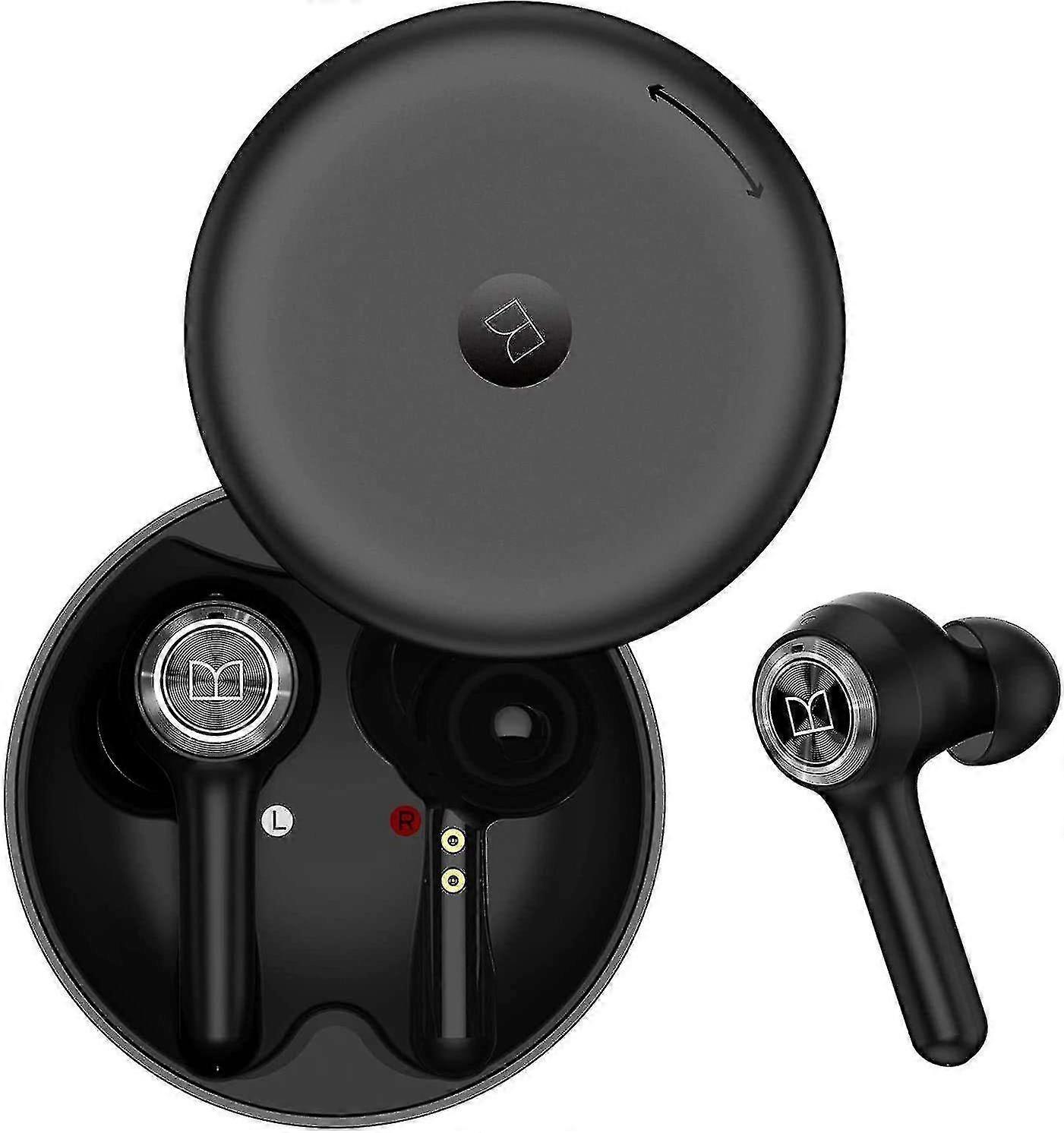 wireless headphones earbuds in-ear charging case