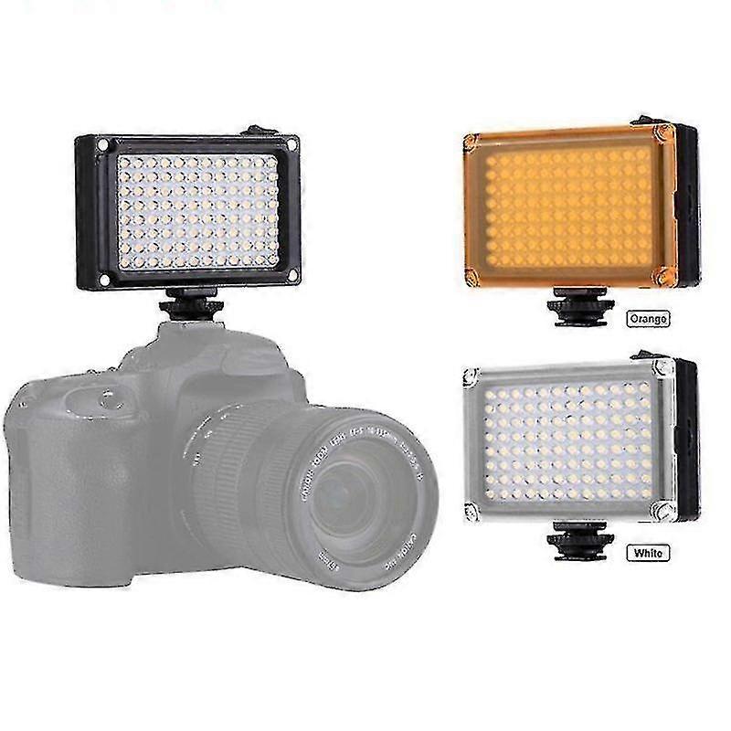 Tragbare LED-Fotolampe mit 2x Farbfilter