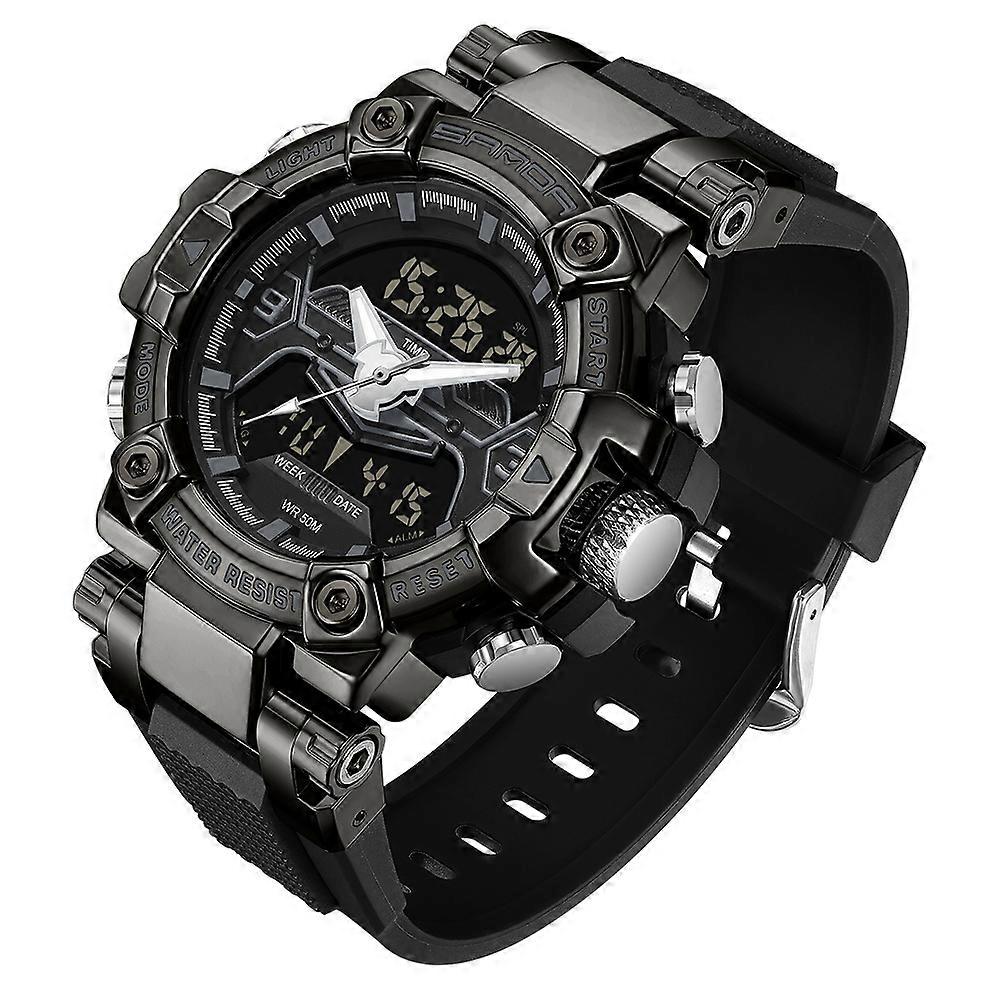 Type B SANDA 3186 Fashionable Cool Luminous Displaytch Multifunction 50mterproof Electronic