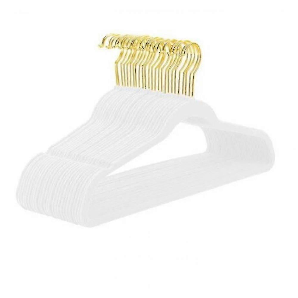 Terciopelo antideslizante Traje Perchas 20 Pack