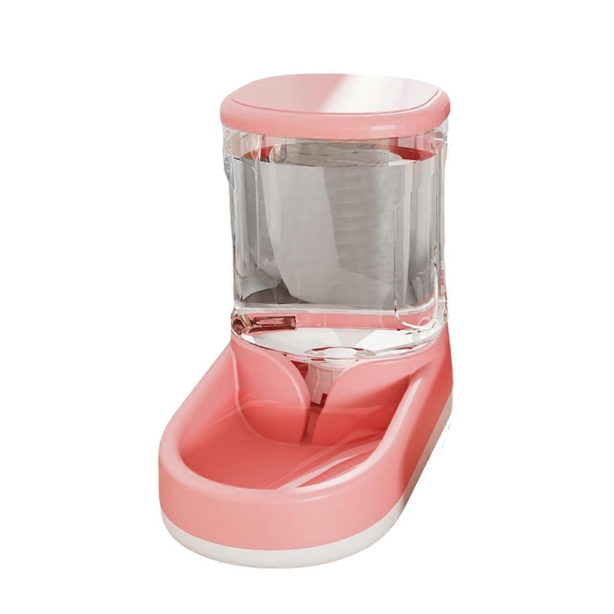 Pet Dog Feeder Cat Automatic Drinking Fountain Cat and Dog Drinking Water Feeding Bowl Transparent