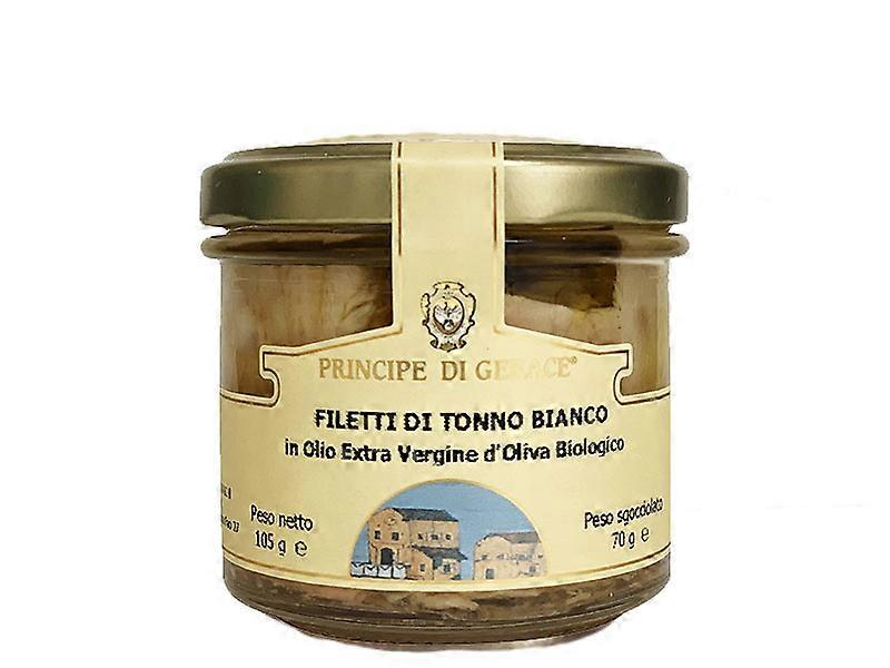 White Tuna fillets in extra virgin olive oil