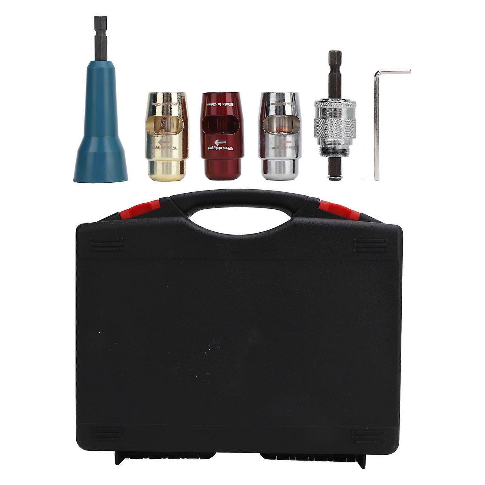 Wire Stripping Twisting Tool Universal Efficient Safe Portable Metal Cable Wire Stripper for Electrical Power Drill