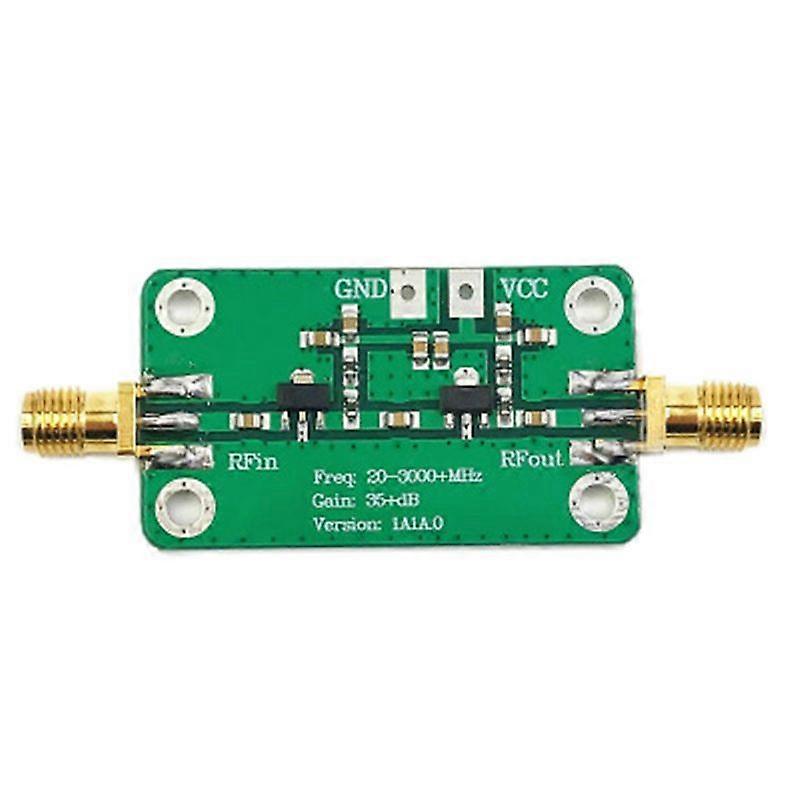 20-3000MHz Wideband RF Low Noise Amplifier Radio Frequency LNA Gain: 35DB Transmitter RF Power Ampl