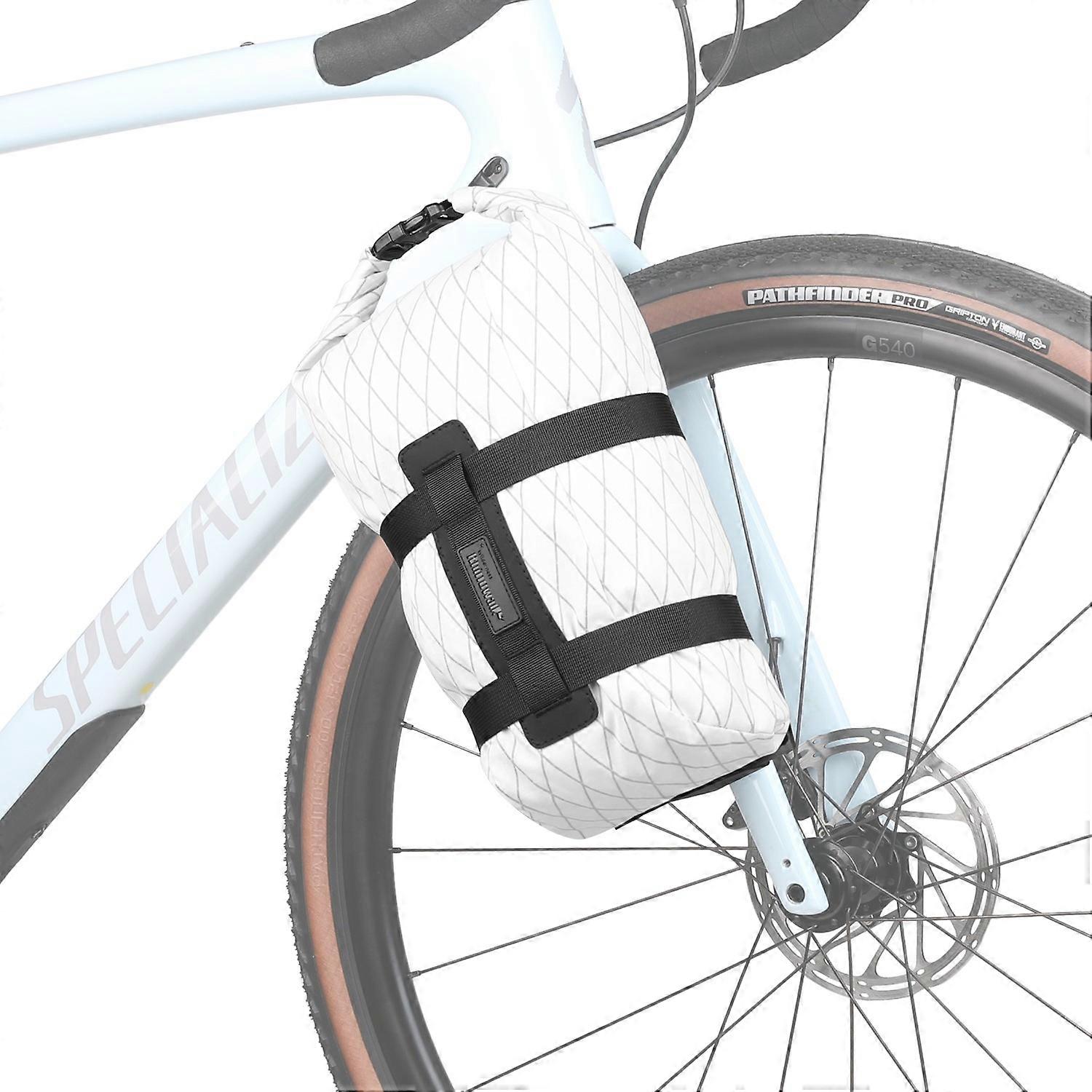 Type C RHINOWALK BHD0013VE Bike Front Fork Nylon Storage Bag Waterproof Bicycle Front Fork