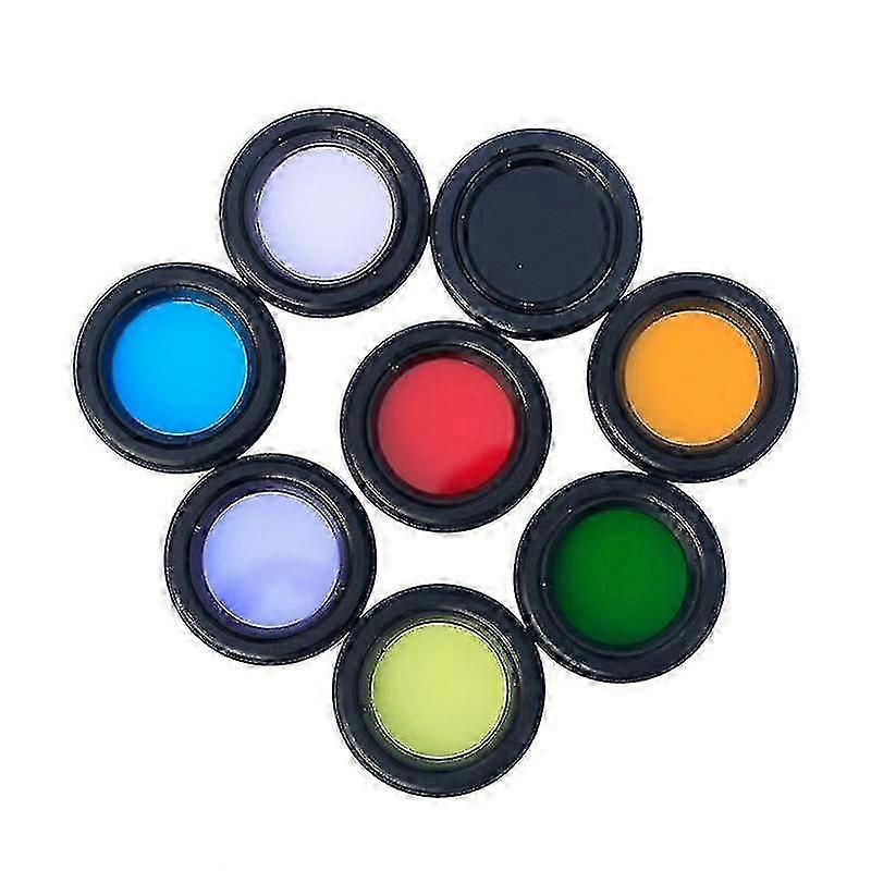 黄色5p0032天体望遠鏡アクセサリー1.25インチ惑星月星雲フィルターフィルター-HPZX