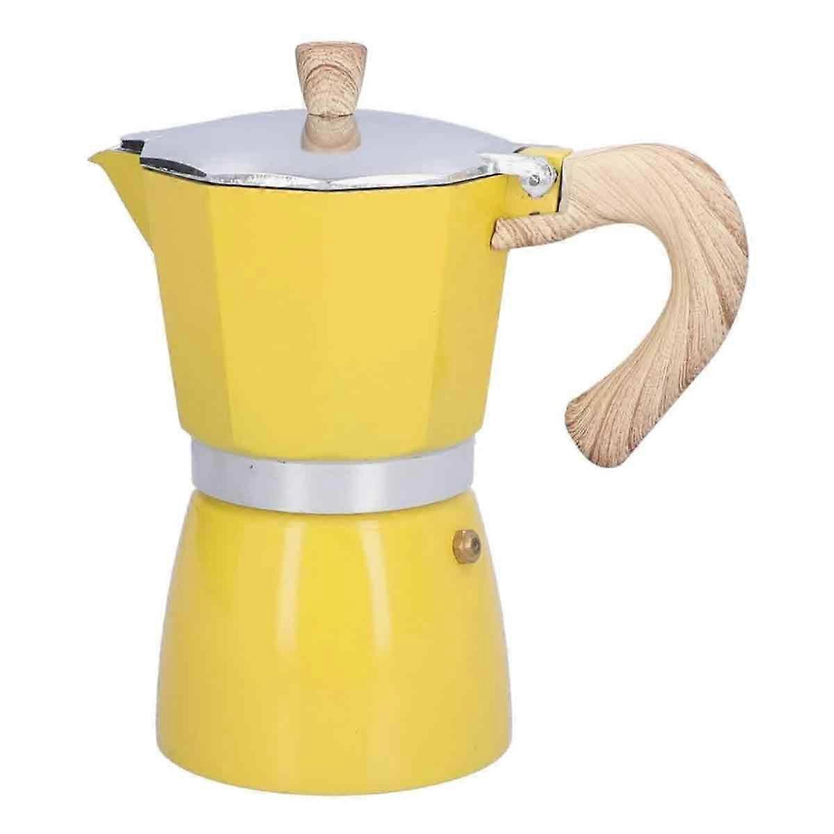 Coffee maker for gas stoves, suitable for home or office use