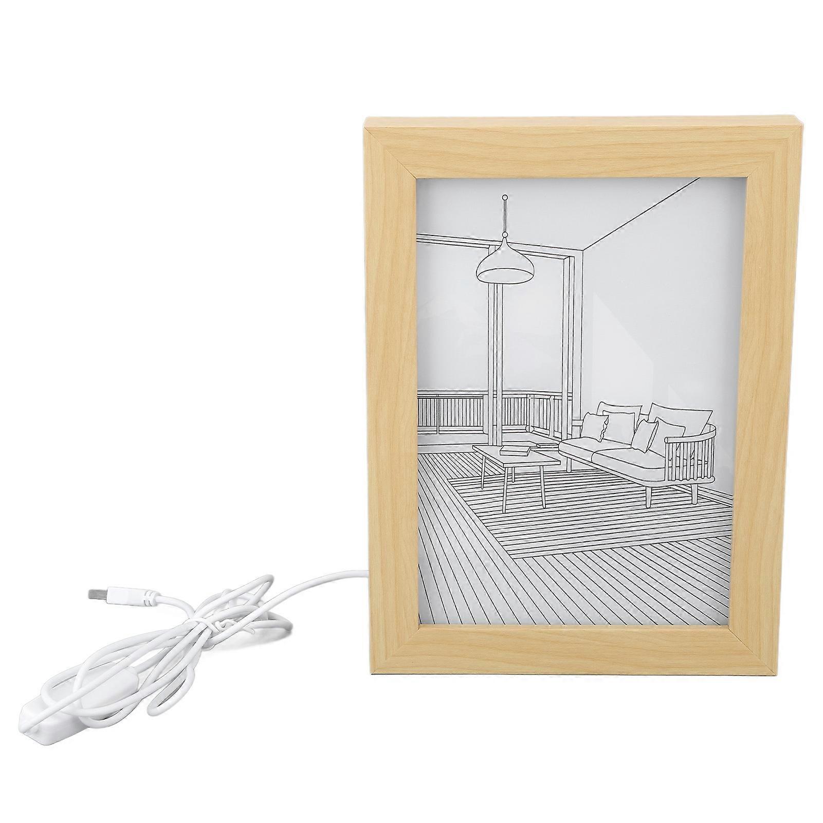 LED decorative light, 3 lighting modes, suitable for bedroom office