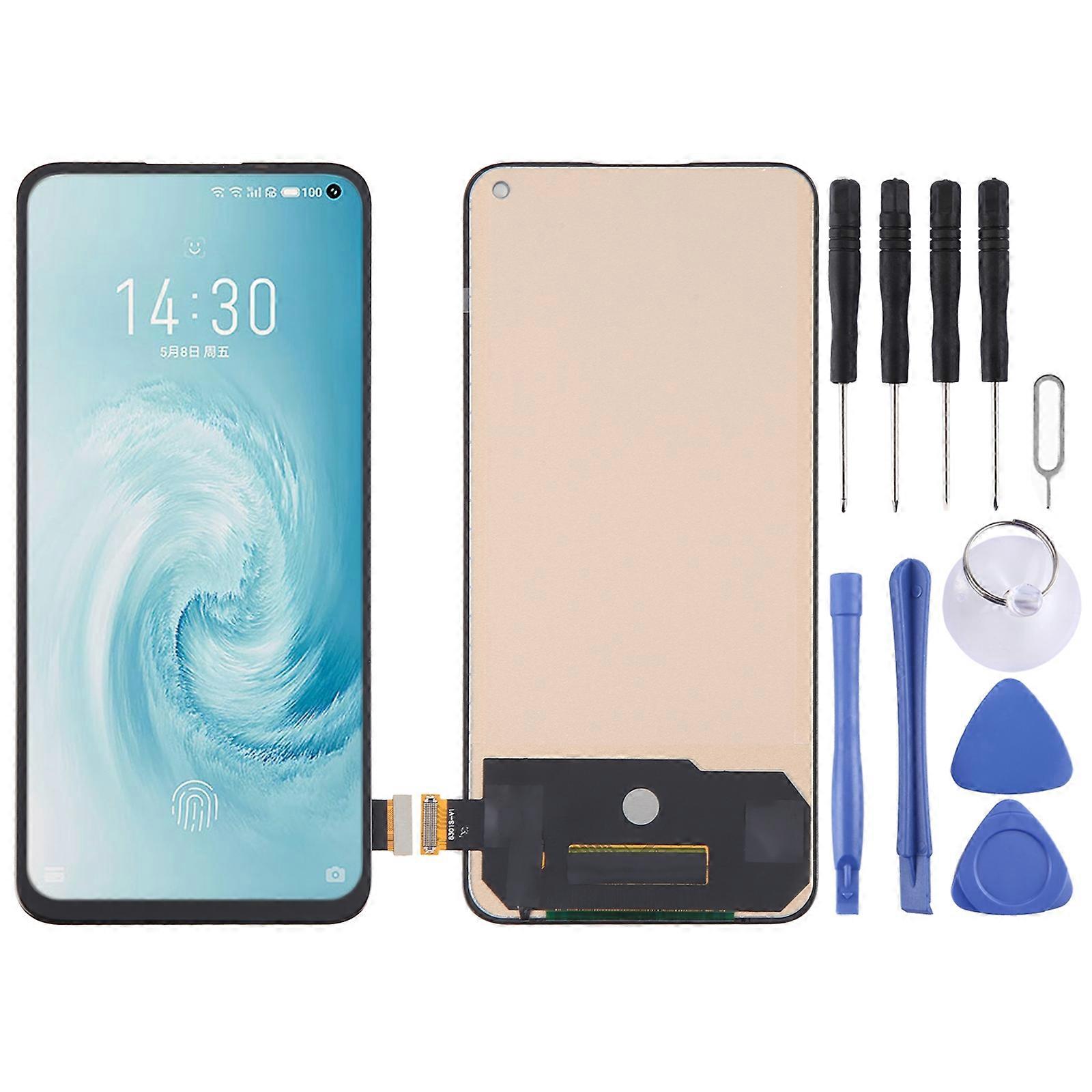 Écran LCD TFT pour Meizu 17 avec ensemble complet de numériseur, ne prenant pas en charge l’identification par empreinte digitale