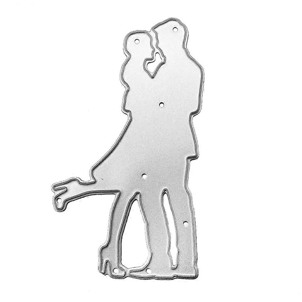 زوجين قطع يموت تحية دعوة رسالة بطاقة ألبوم صور صنع عيد الحب عشاء رومانسي بطاقة دعوة فضي