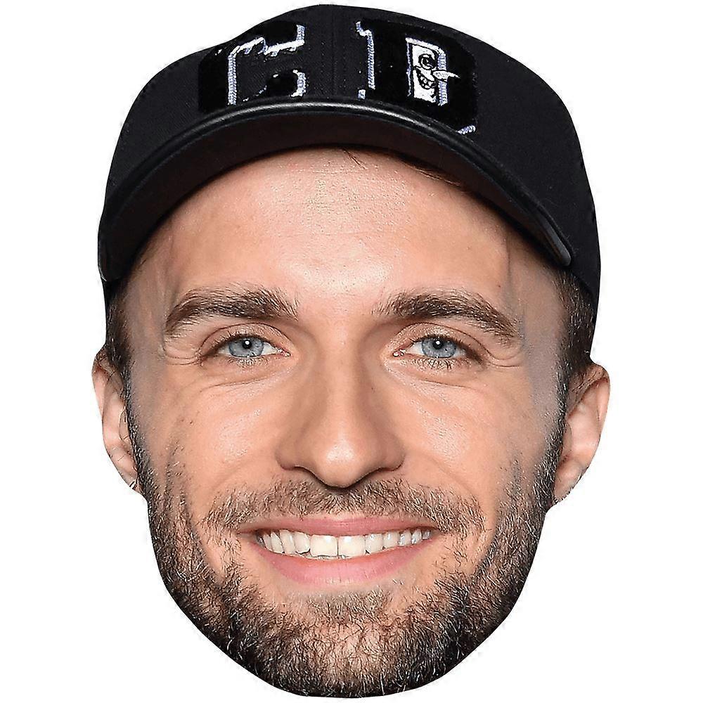 Lucas Hauchard (Beard) Celebrity Mask, Flat Card Face