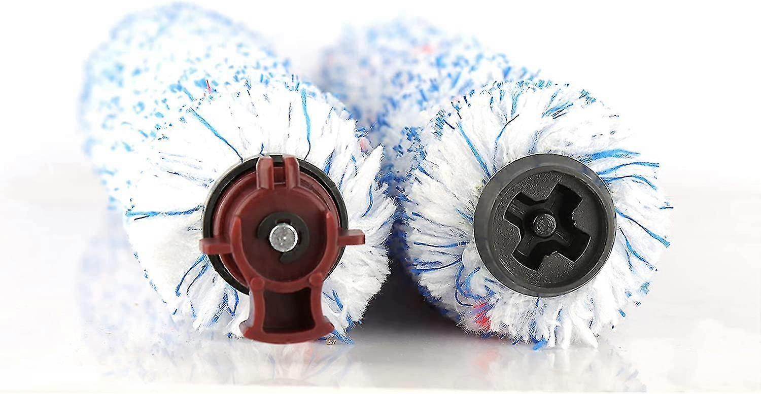 Replacement Accessories 2 Multi-Surface Roller Brush + 2 Filters for BISSELL Crosswave 17132 and 2225N Series