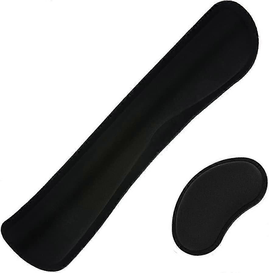 Keyboard Wrist Rest Pad And Mouse Gel Memory Foam Wrist Support