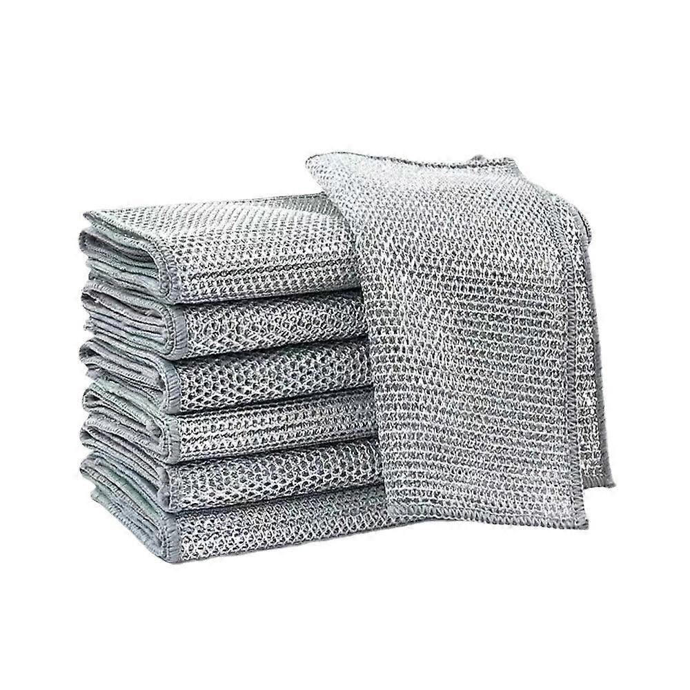 5 multi-purpose wire dishcloths for wet and dry use Home Cleaning