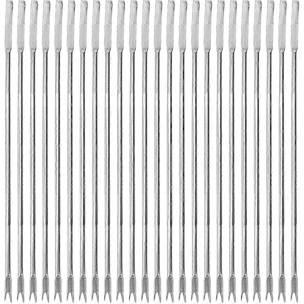 24pcs Multipurpose Walnut Needles Fruit Fork Practical Seafood Peeling Needle Tools