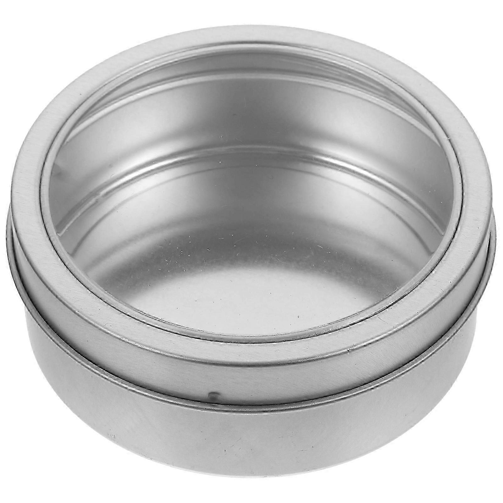 Magnetic Storage Jar Refrigerator Metal Container Portable Small Container for Refrigerator