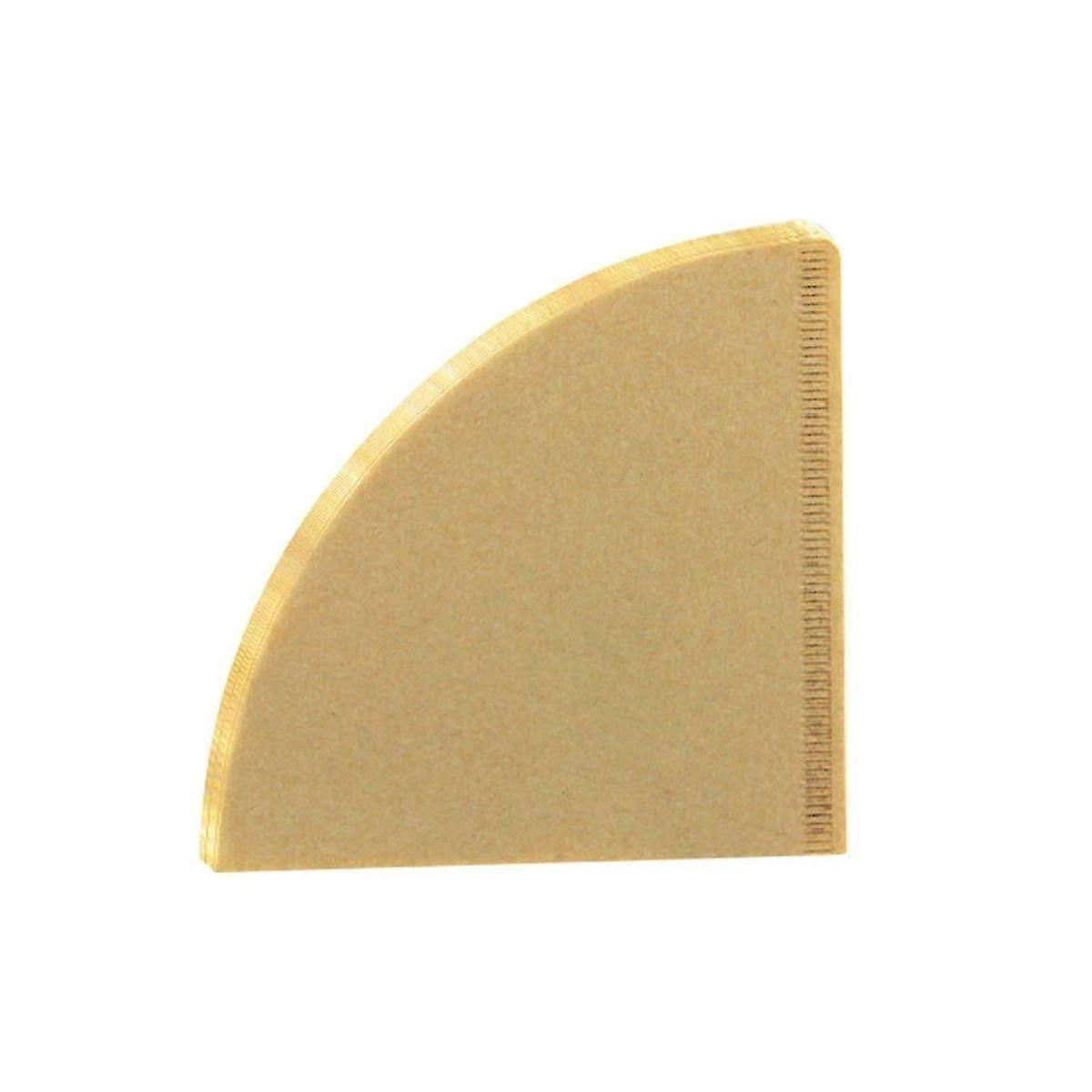 Hand-Brewed Coffee Filter Paper Thickened Cone-Shaped Coffee Filter Paper Drip Tea Filter Cup 50