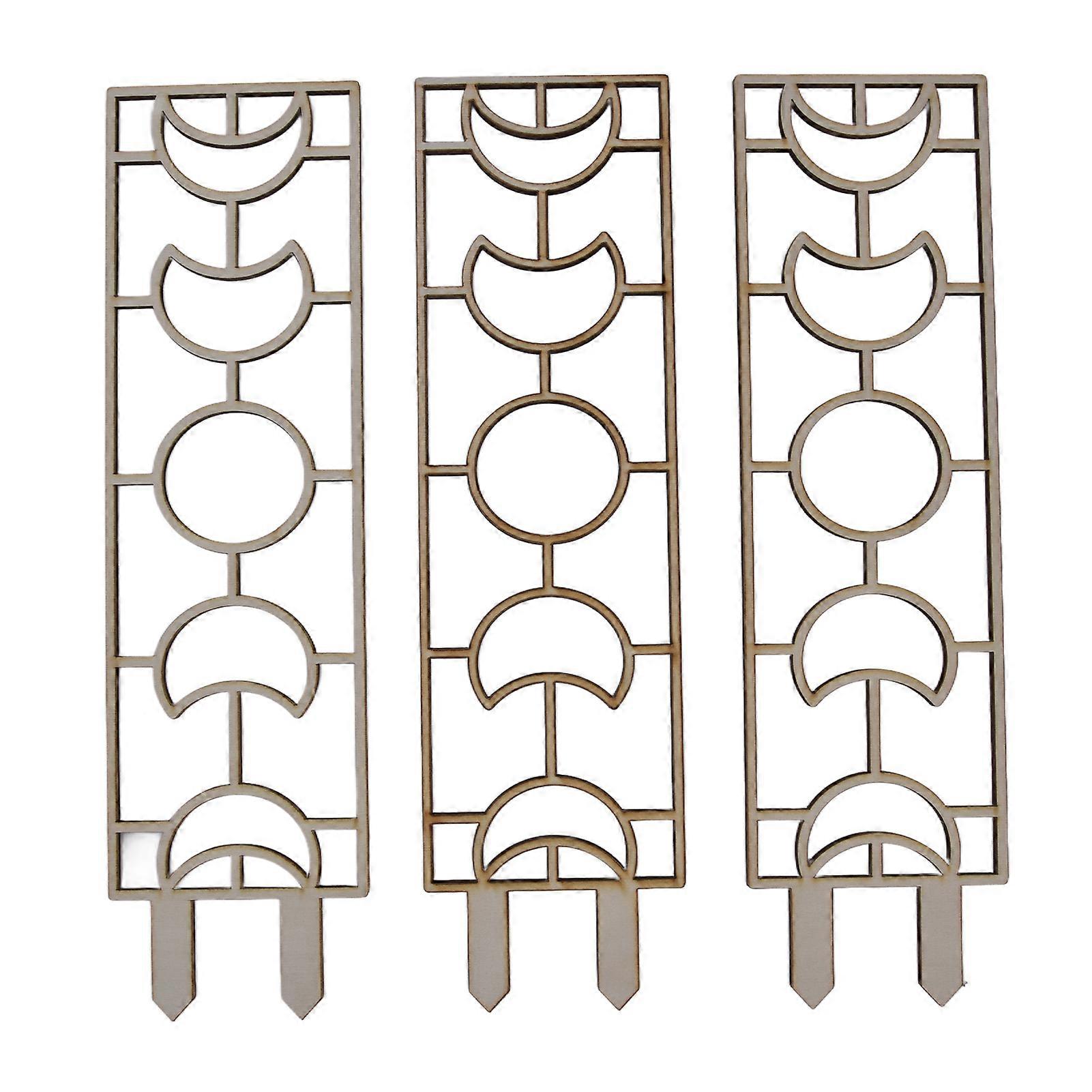 Composite Wood Flower Vine Climbing Bracket - Unique Design, Durable Structure, Indoor/Outdoor Use, Easy Installation