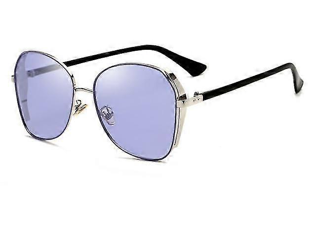 2022 Brand Quality Polarized Sunglasses Ladies Fashion Sunglasses Two Tone Large Frame