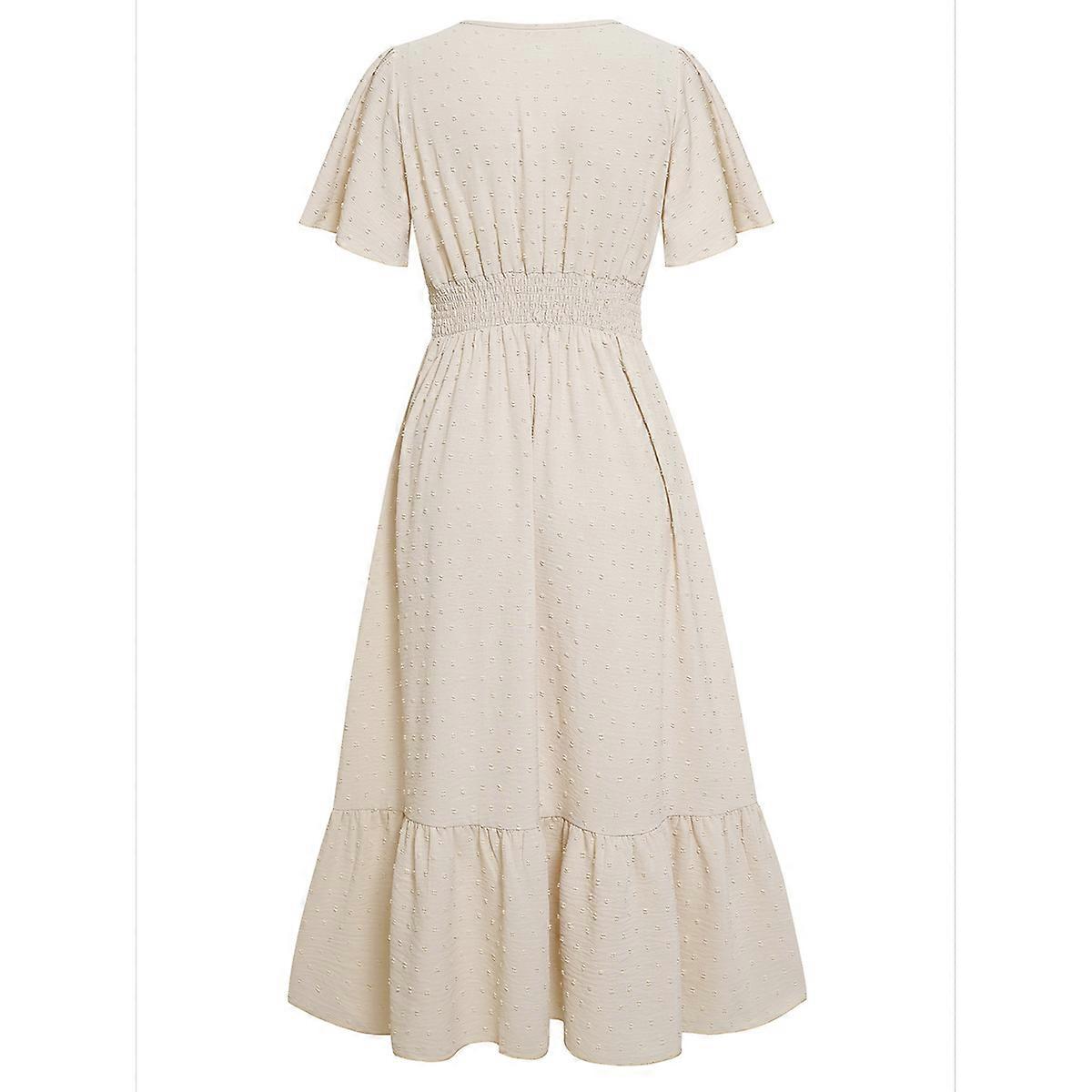 Women V Neck Dresses L