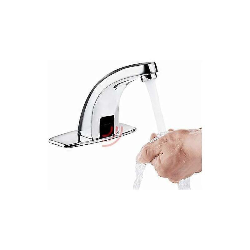 Stylish Touchless Faucet, Elegant Design Complements Any Setting While Ensuring Hygiene And Efficiency