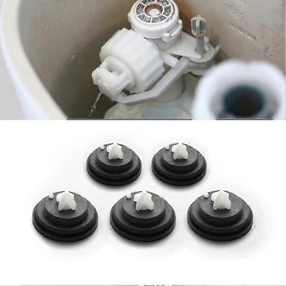 5pcsゴム製ダイヤフラムワッシャー交換用バスルームガジェットSiamp貯水槽バルブインレットボールバルブガスケットウルム