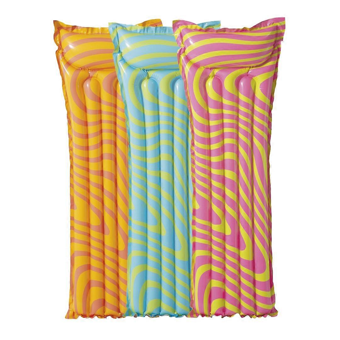 Intex Razzle Dazzle Wave Mat Opblaasbaar Lilo