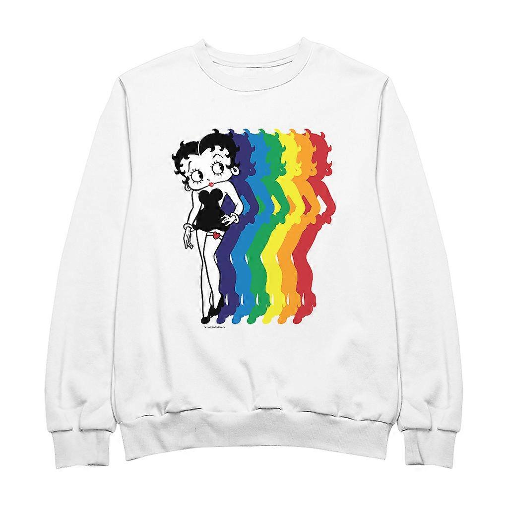 Betty Boop Pride Rainbow Blend Men's Sweatshirt