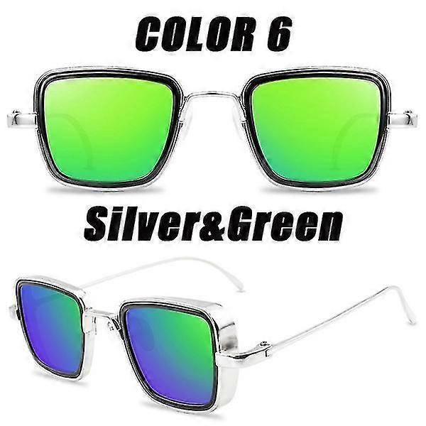 Óculos de Sol Retro Classic Square Masculino