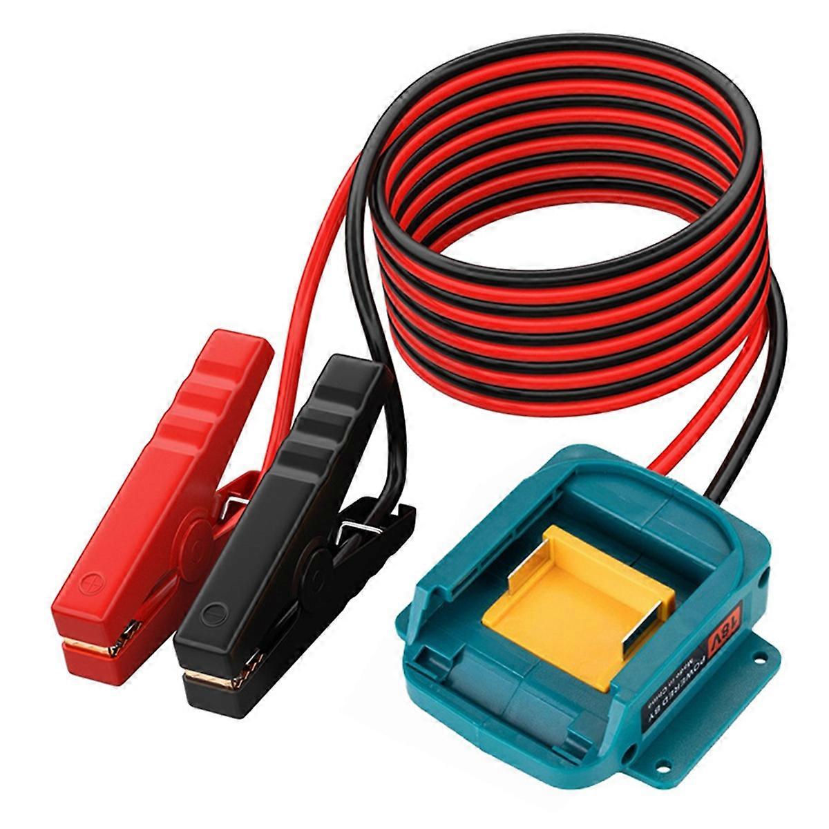 Jumper Cable Clamps for Lithium Battery 12AWG Power Socket