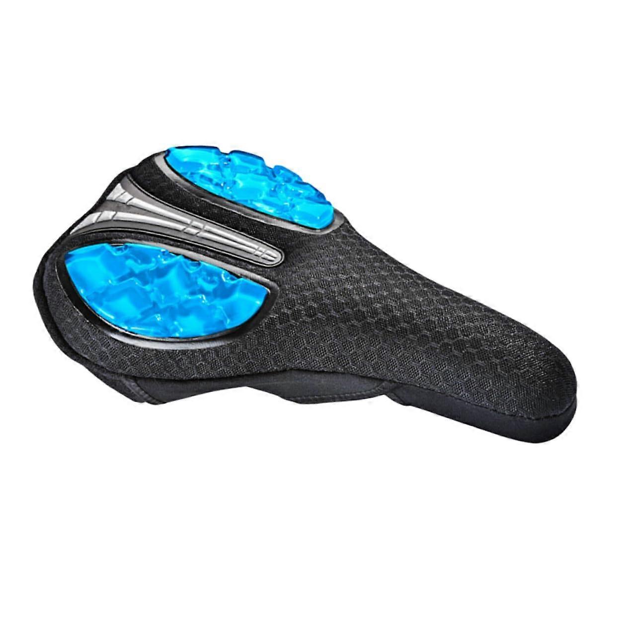 Silikonfortykket sykkelsete