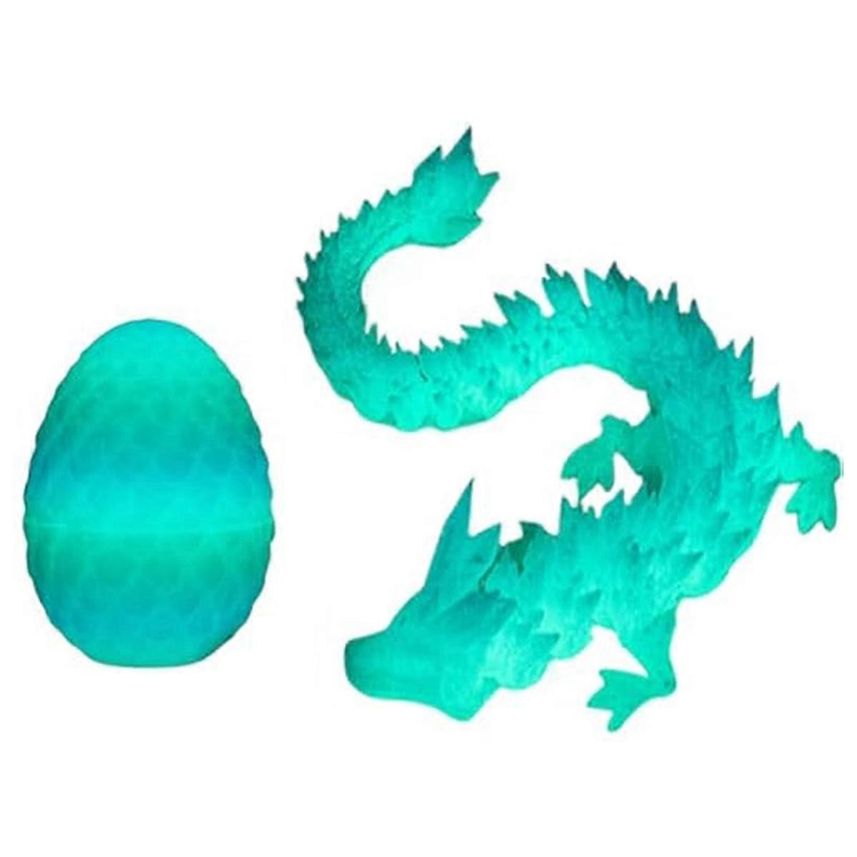 3D Printed Dragon Egg,Mystery Crystal Dragon Egg