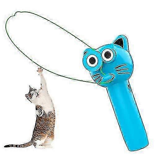 Creative Cut Cat String Launcher Toy - Handheld Propeller Rope Launcher Gift